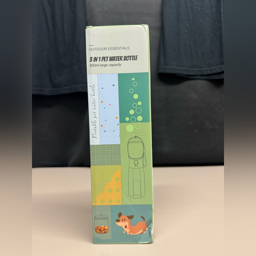 3 in 1 Pet Water Bottle - Blue